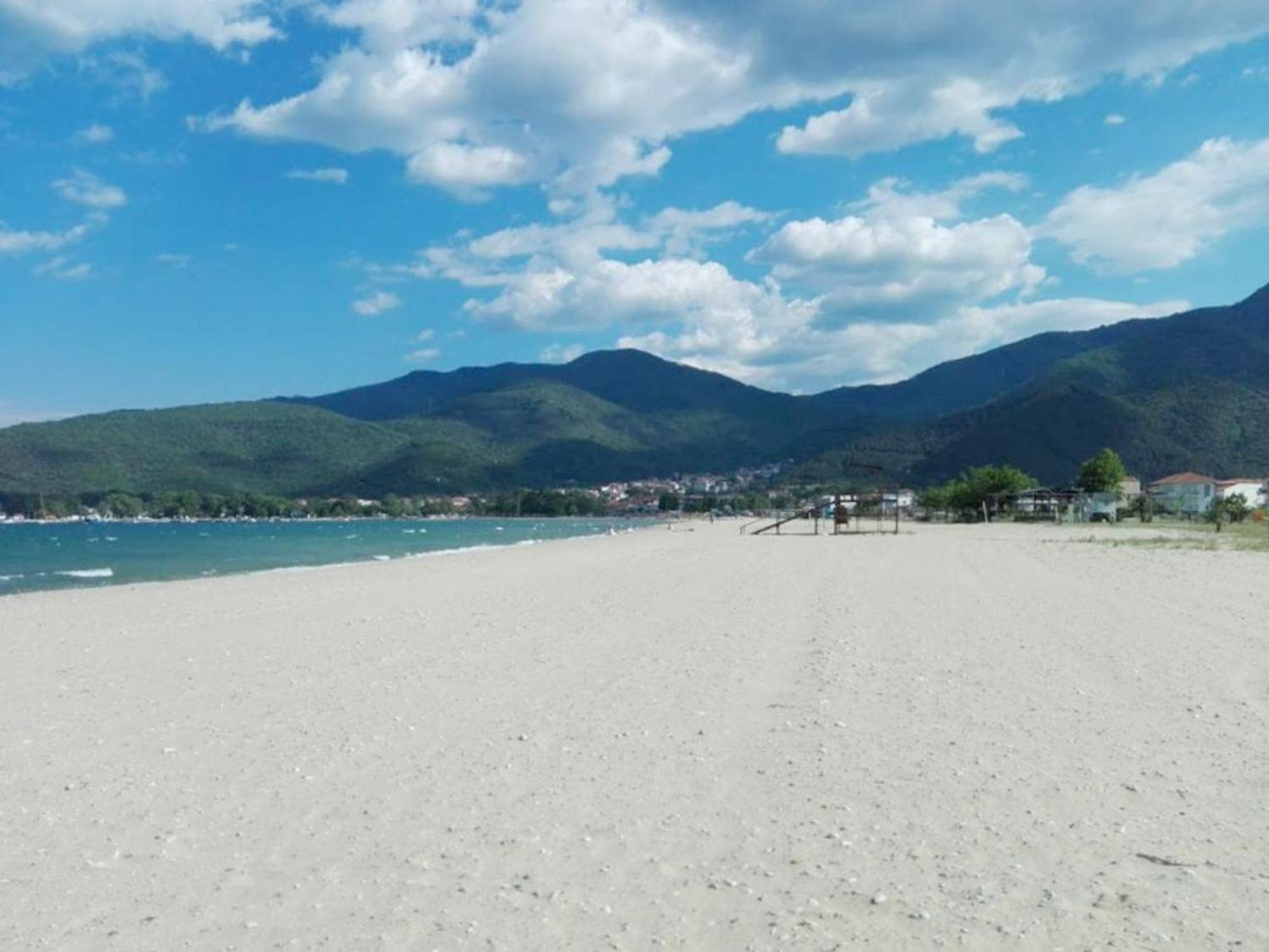 Ammolithos Beach Stavros  Exterior foto